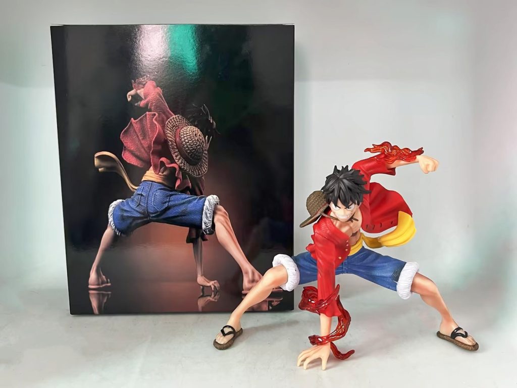 25cm One Piece Luffy Figures Monkey D Luffy Battle Style Action Figures PVC Anime Collection Model 4 - One Piece AU Store