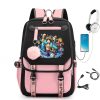 Anime Cartoon One Piece Luffy Teen Student School Bag Large Capacity Travel Bag Men and Women - One Piece AU Store