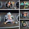 Anime One Piece Car Air Outlet Fragrance Decoration Nica Luffy Zoro Nami Action Figure Figurine Model - One Piece AU Store