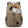 Anime One Piece Cosplay Canvas shoulder bag female Japanese and Korean college wind travel backpack student 1 - One Piece AU Store