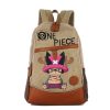 Anime One Piece Cosplay Chopper Canvas shoulder bag female Japanese and Korean college wind travel backpack 1 - One Piece AU Store