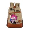 Anime One Piece Cosplay Chopper Canvas shoulder bag female Japanese and Korean college wind travel backpack - One Piece AU Store