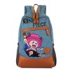 Anime One Piece Cosplay Chopper Canvas shoulder bag female Japanese and Korean college wind travel backpack 2 - One Piece AU Store