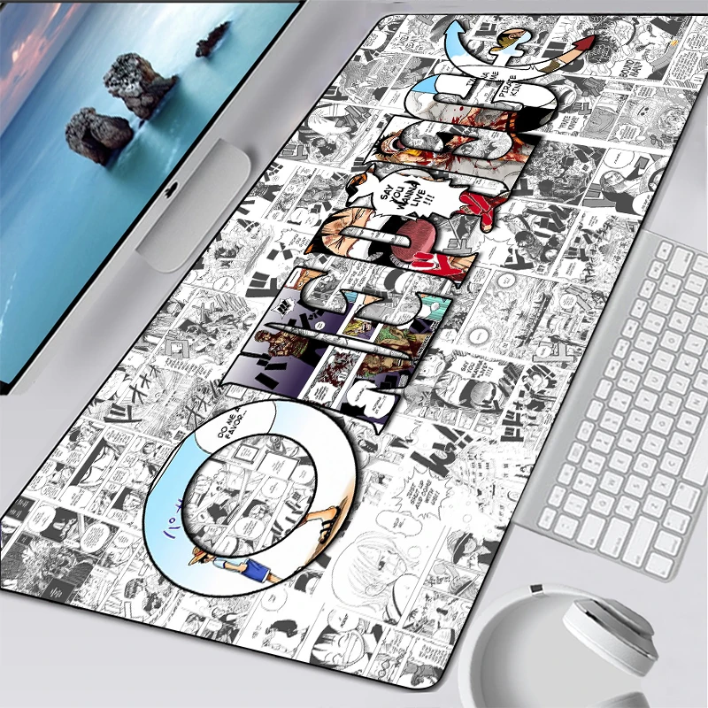 Anime One Piece Gaming Mouse Pads Mouse Pad Gamer Carpet Notbook Computer Mousepad Gamer Keyboard Mouse 4 - One Piece AU Store