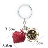 Anime One Piece KeyChain Devil Fruit Figure Japanese Straw Hat Holder Chaveiro Pendant Key Chain Ace 5 - One Piece AU Store