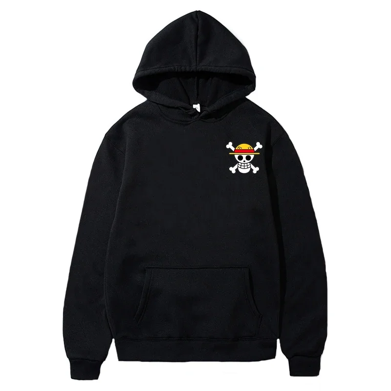 Anime Sweatshirts Luffy Roronoa Zoro Manga Hoodies Men Women Harajuku Casual Pullover Oversized Fleece Tops Y2K 6 - One Piece AU Store