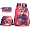 Bandai one piece backpack anime Backpack small shoulder bag Pencil Bag Three piece Set 3 - One Piece AU Store