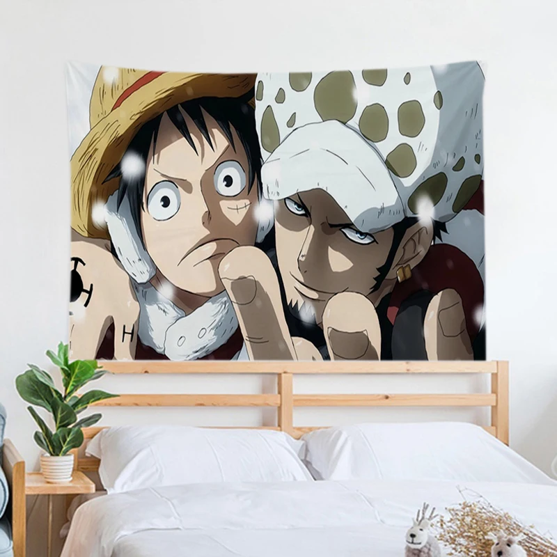 Decoration Wall Hanging Decor O one Piece Funny Tapestry Aesthetic Tapestries Room Decorating Items Home Decorations 11 - One Piece AU Store