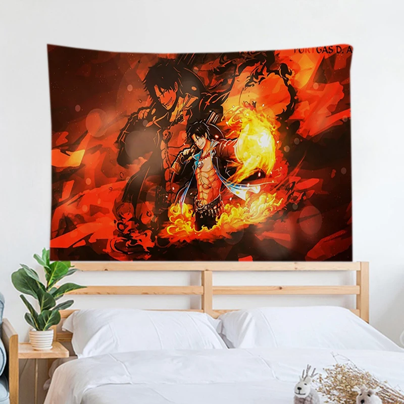 Decoration Wall Hanging Decor O one Piece Funny Tapestry Aesthetic Tapestries Room Decorating Items Home Decorations 12 - One Piece AU Store