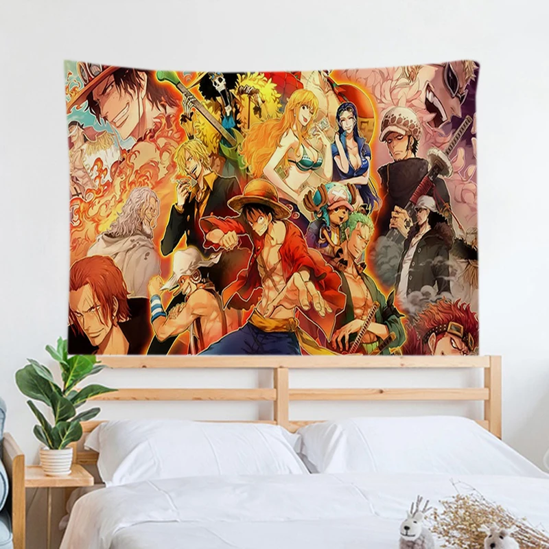 Decoration Wall Hanging Decor O one Piece Funny Tapestry Aesthetic Tapestries Room Decorating Items Home Decorations 2 - One Piece AU Store