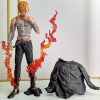 Hot 28cm One Piece Blood Sanji Figure Anime Collection Pvc Model Statue Thousand Sunny Zoro Luffy 2 - One Piece AU Store