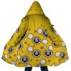 Jinbe Whole Cake Island Arc OP AOP AOP Hooded Cloak Coat MAIN Mockup - One Piece AU Store