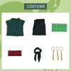 Kostum Cosplay Anime One Piece Roronoa Zoro Kostum Halloween Pakaian Peran Kimono Pakaian Seragam Pesta Set 4 - One Piece AU Store