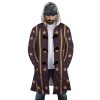 Law Wano Arc OP AOP Hooded Cloak Coat FRONT Mockup - One Piece AU Store