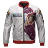 Luffys Gear Fourth Technique One Piece Bomber Jacket Front - One Piece AU Store