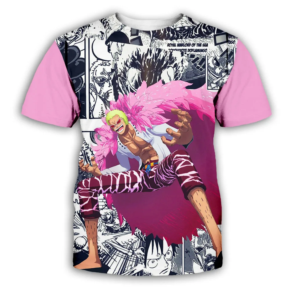 New Anime One Piece Luffy Fashion Kids Boy Girl Children T Shirt 3D Casual Summer Men 6 - One Piece AU Store