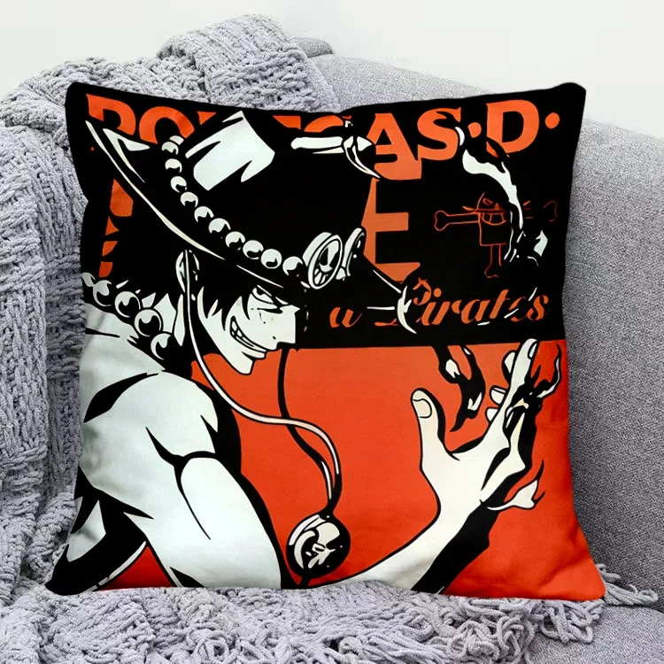 New Cartoon Cushion One Piece Luffy Zoro Nami Usopp Chopper Robin Peripheral Anime Fashion Children Couple 14 - One Piece AU Store