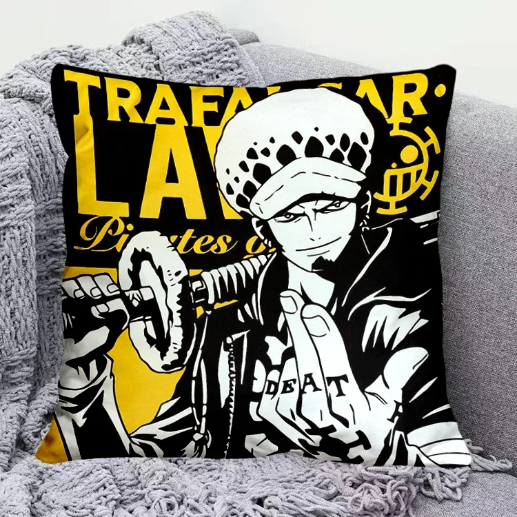 New Cartoon Cushion One Piece Luffy Zoro Nami Usopp Chopper Robin Peripheral Anime Fashion Children Couple 16 - One Piece AU Store