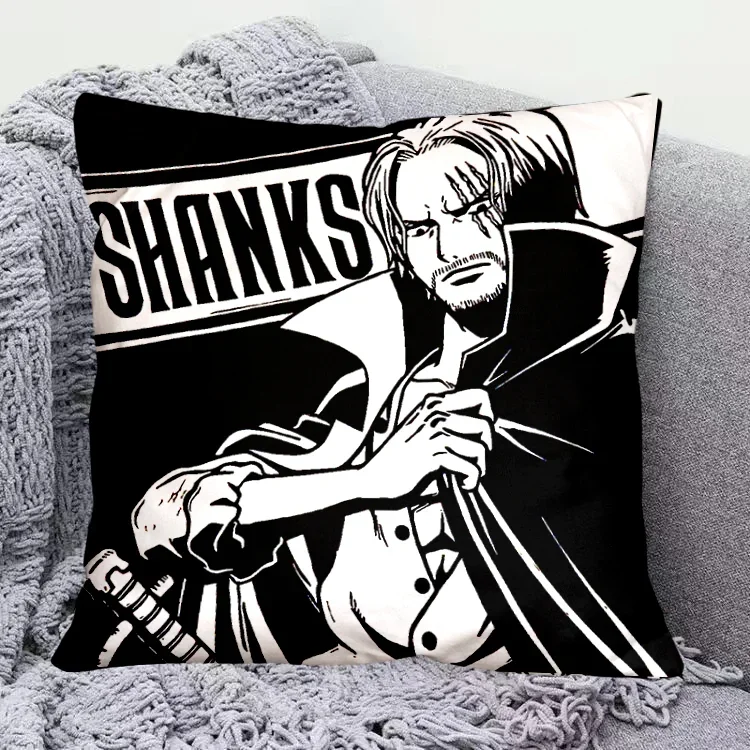 New Cartoon Cushion One Piece Luffy Zoro Nami Usopp Chopper Robin Peripheral Anime Fashion Children Couple 9 - One Piece AU Store