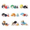 One Piece Funny Sleep Luffy Zoro Nami Sanji Chopper Action Figure Ornament Anime PVC Model Doll - One Piece AU Store