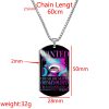 One Piece Luffy Necklace Stainless Steel Colorful Anime New Season Sun God Shape Tag Keychain Pendant 1 - One Piece AU Store