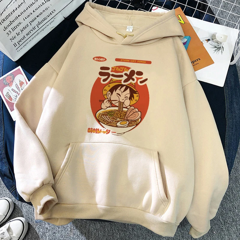 One Piece Women Cotton Hoodie Roronoa Zoro Men Funny Cartoon Luffy Sweatshirts Japanese Anime 90s Graphic - One Piece AU Store