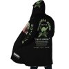 Roronoa Zoro One Piece AOP Hooded Cloak Coat SIDE Mockup - One Piece AU Store