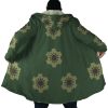 Roronoa Zoro Wano Country Arc Hooded Cloak Coat NO HOOD Mockup - One Piece AU Store