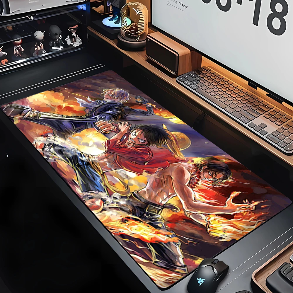 Speed XXL Rubber 900x400 Cartoon Big Motbook Computer PC Mousepad O One Piece Gaming Mouse Pad - One Piece AU Store