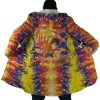 Trippy Luffy One Piece AOP Hooded Cloak Coat NO HOOD Mockup - One Piece AU Store