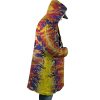 Trippy Luffy One Piece AOP Hooded Cloak Coat RIGHT Mockup - One Piece AU Store