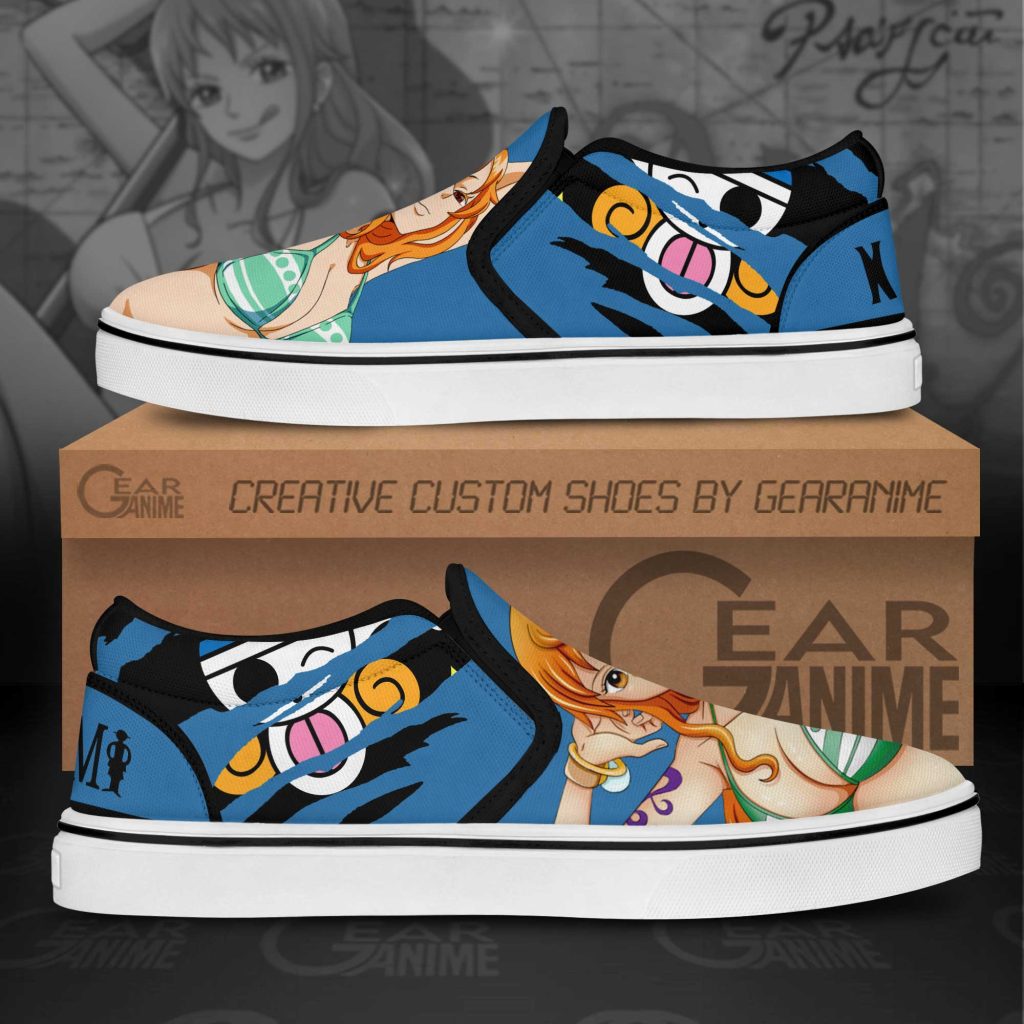 naomi one piece slip ons gearanime 1 - One Piece AU Store