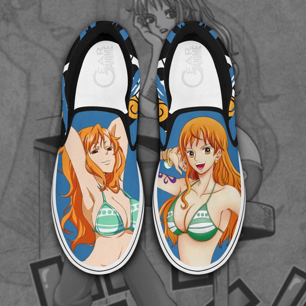 naomi one piece slip ons gearanime 2 - One Piece AU Store