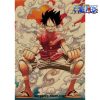 one piece luffy smoke kraft paper poster 678 - One Piece AU Store