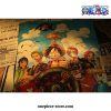 one piece luffy team kraft paper poster 463 - One Piece AU Store