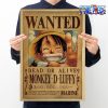 one piece luffy wanted kraft paper poster 951 - One Piece AU Store