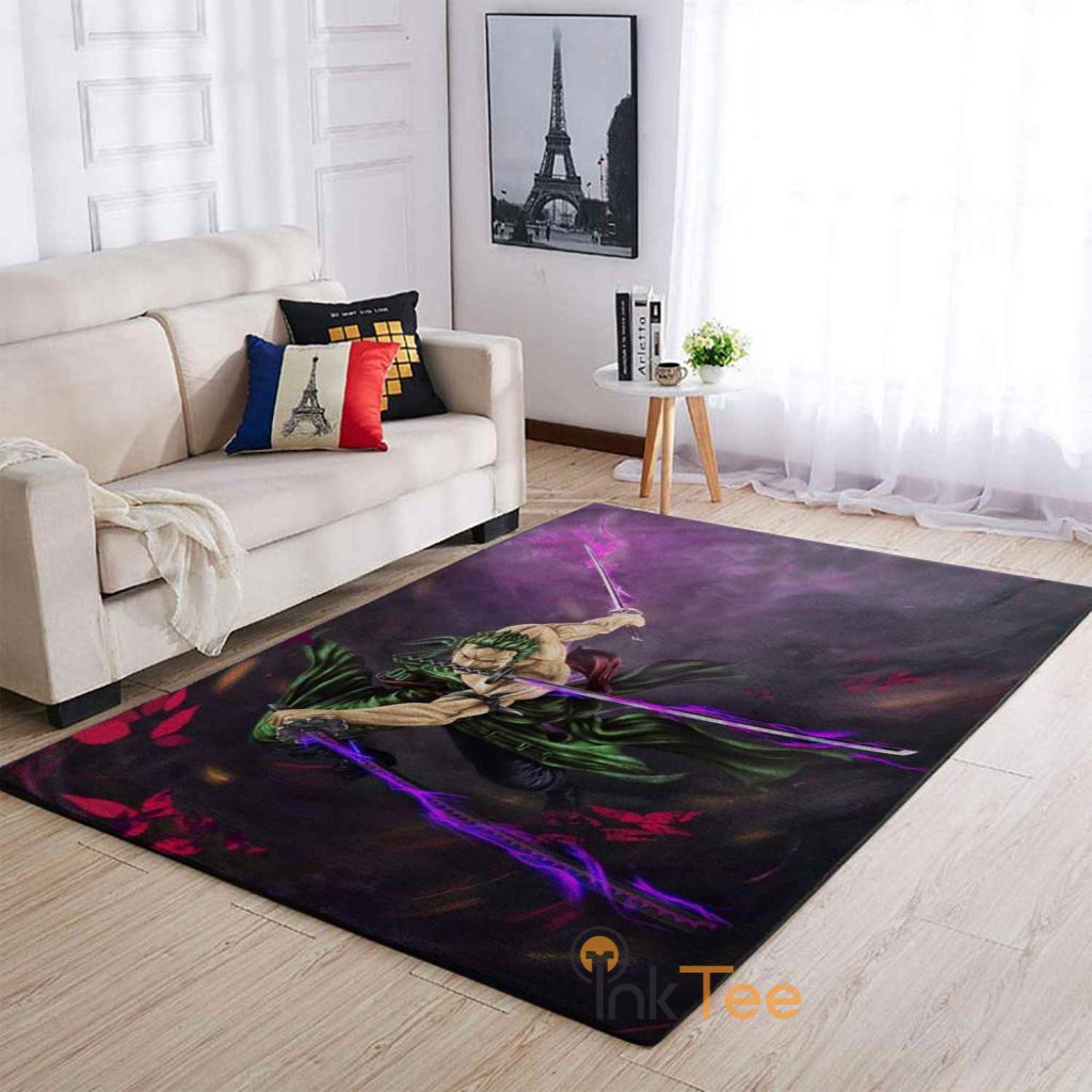 roronoa zoro one piece rug - One Piece AU Store