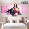 sexy 5 pieces one piece boa hancock canvas wall art 937 - One Piece AU Store