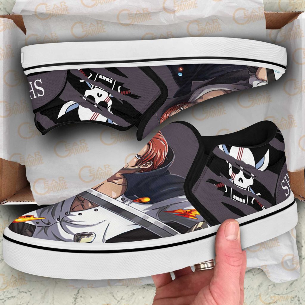 shank one piece slip ons gearanime 1 - One Piece AU Store