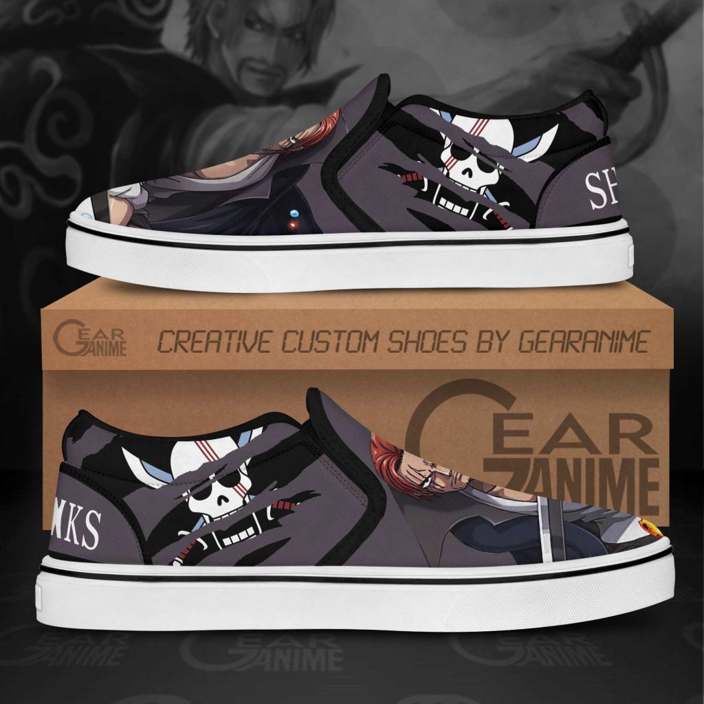 shank one piece slip ons gearanime 2 - One Piece AU Store