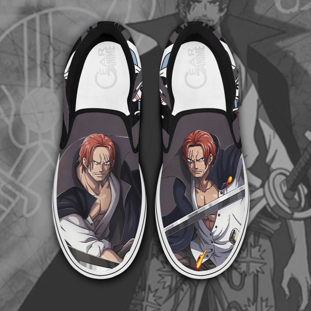 shank one piece slip ons gearanime 3 - One Piece AU Store