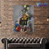 silvers rayleigh luffy one piece wall art with framed 713 - One Piece AU Store