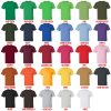 t shirt color chart 1 - One Piece AU Store