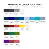 tank top color chart 1 - One Piece AU Store