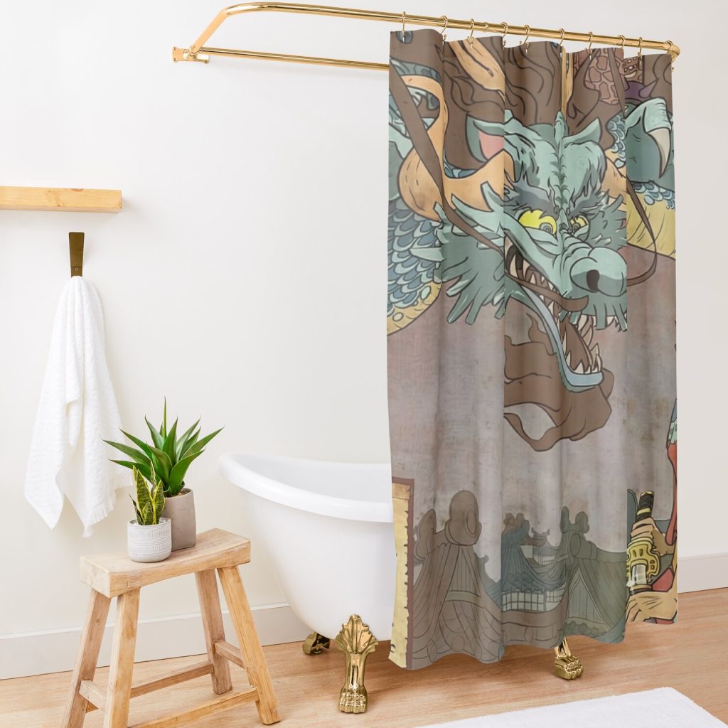 urshower curtain opensquare1500x1500 13 1 - One Piece AU Store